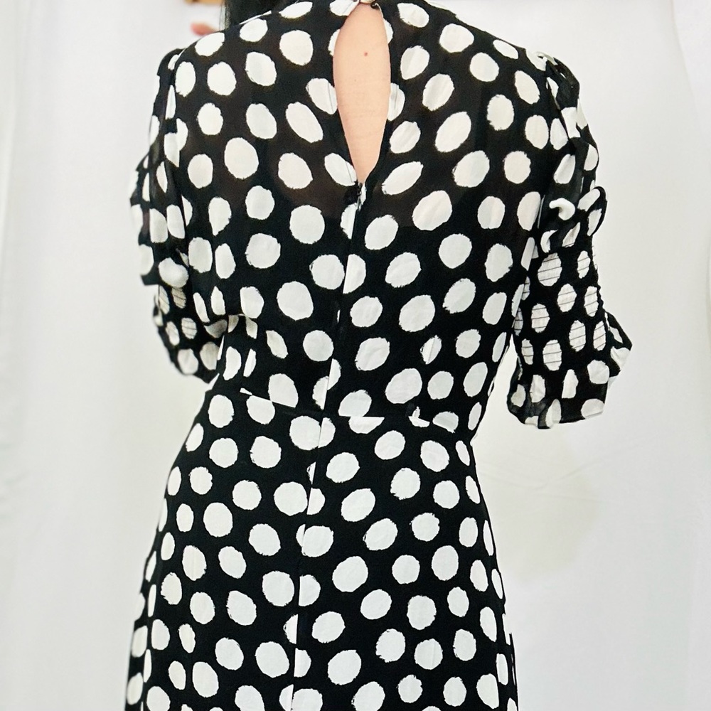 Reformation Carolena Luna Polka Dot Maxi Dress - Picture 5 of 14